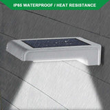 72 LEDs Solar Power PIR Motion Sensor Wall Light